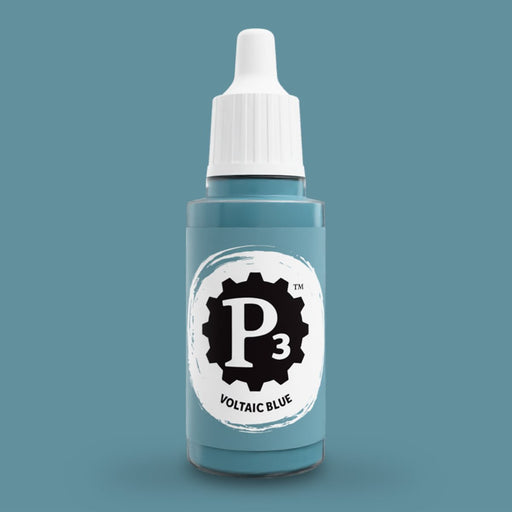 P3 Paints - Voltaic Blue - Miniature -  Steamforged Games