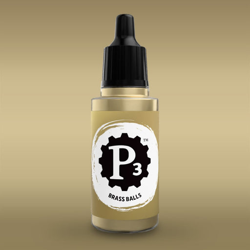 P3 Paints - Brass Balls - Miniature -  Steamforged Games
