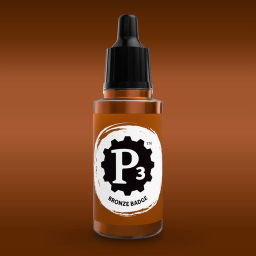 P3 Paints - Bronze Badge - Miniature -  Steamforged Games