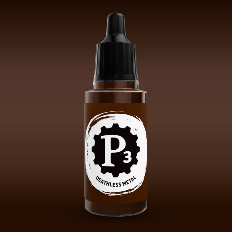 P3 Paints - Deathless Metal - Miniature -  Steamforged Games