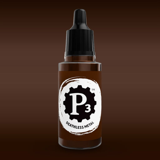 P3 Paints - Deathless Metal - Miniature -  Steamforged Games