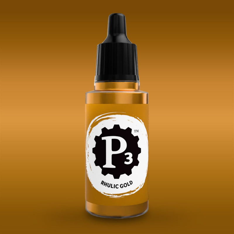 P3 Paints - Rhulic Gold - Miniature -  Steamforged Games
