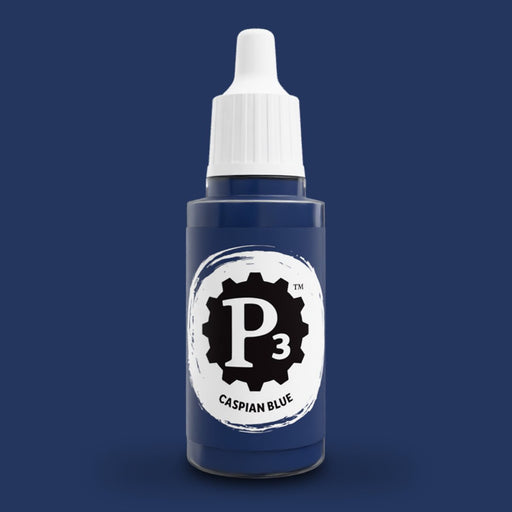 P3 Paints - Caspian Blue - Miniature -  Steamforged Games