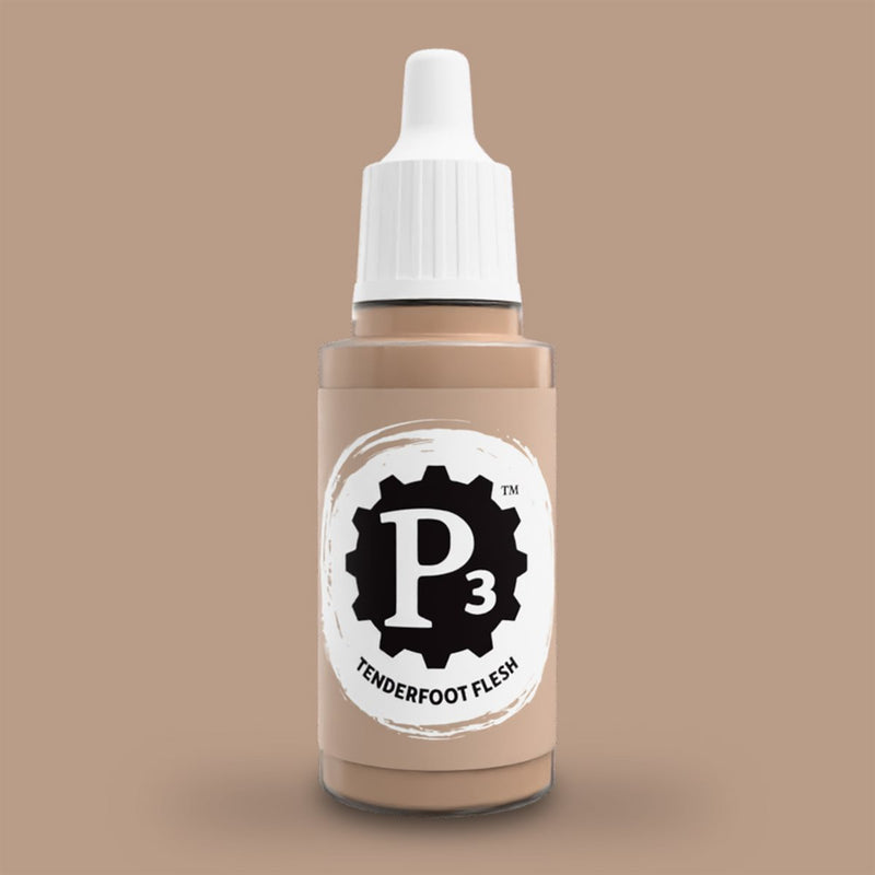 P3 Paints - Tenderfoot Flesh - Miniature -  Steamforged Games