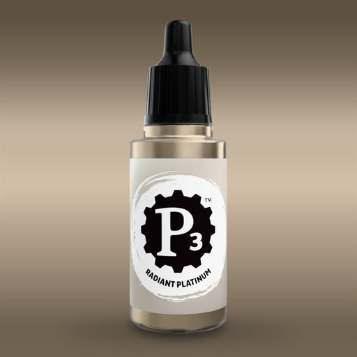 P3 Paints - Radiant Platinum - Miniature -  Steamforged Games