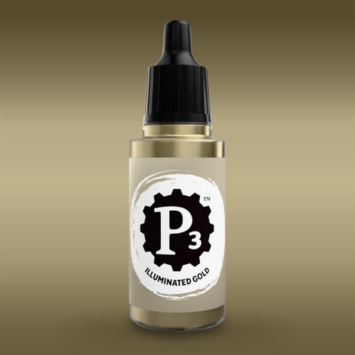 P3 Paints - Illuminated Gold - Miniature -  Steamforged Games
