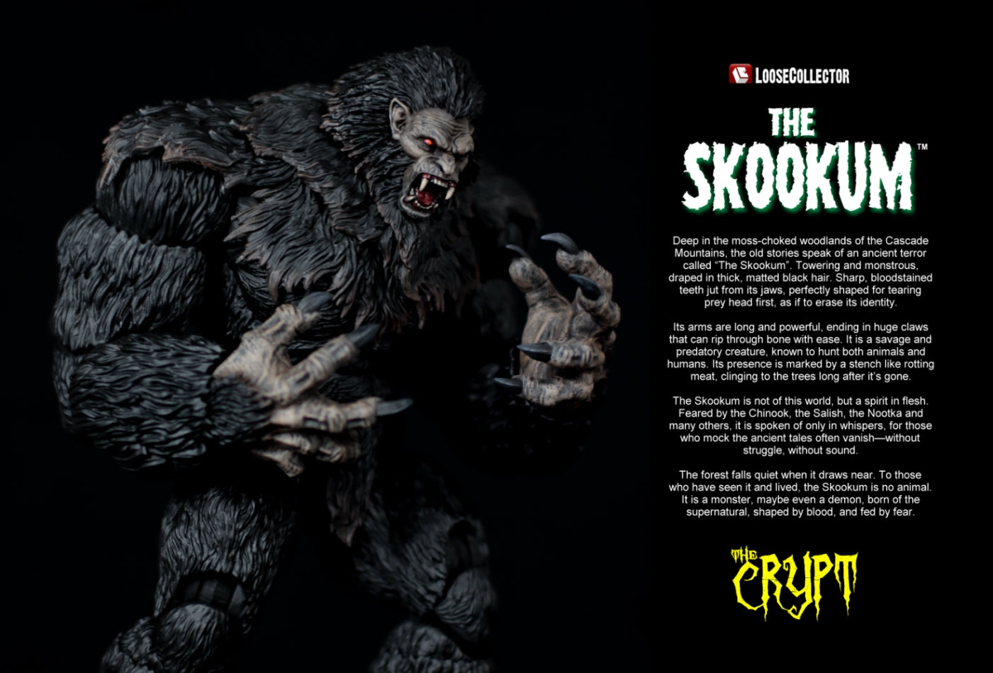 The Crypt The Skookum Action Figure — Toy Snowman