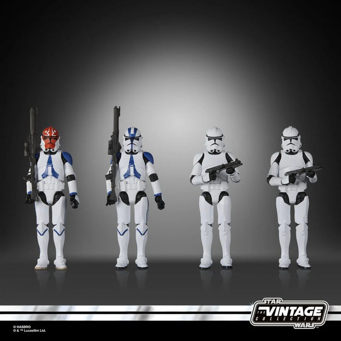 STAR WARS: THE VINTAGE COLLECTION PHASE II CLONE TROOPER 4-PACK (preorder Q2) - Collectables > Action Figures > toys -  Hasbro