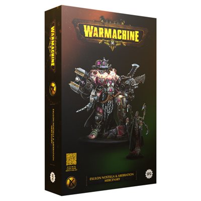 Warmachine - Mercernary - Exulon Nostilla & The Aberration - Miniature -  Steamforged Games