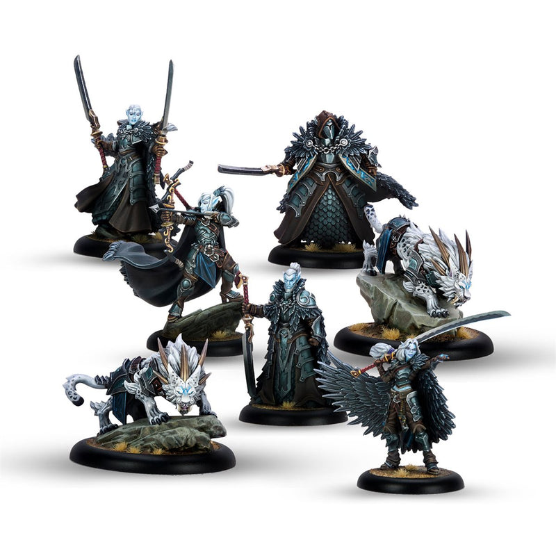Warmachine - Dusk Final Hunt - Command Cadre - Miniature -  Steamforged Games