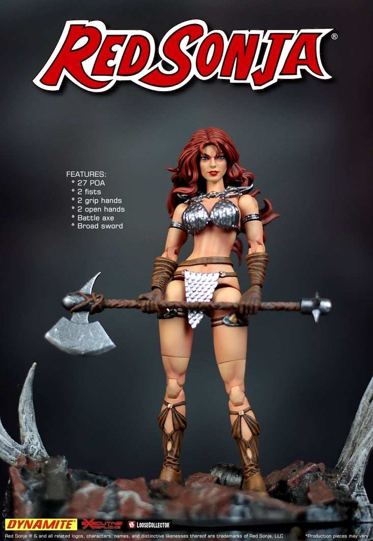 Executive Replicas - Red Sonja - 1/12 Scale Figure - Collectables > Action Figures > toys -  EXECUTIVE REPLICAS
