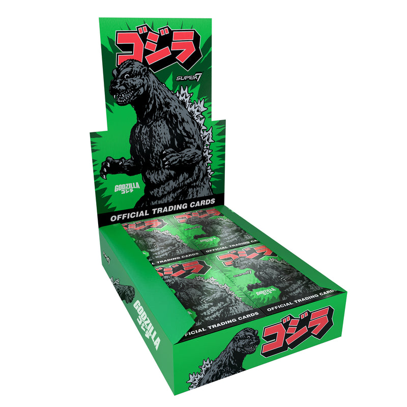 Godzilla Toho Foil Pack Trading Cards Showa Series 1 Box (24 Packs) - Card Games -  Super7