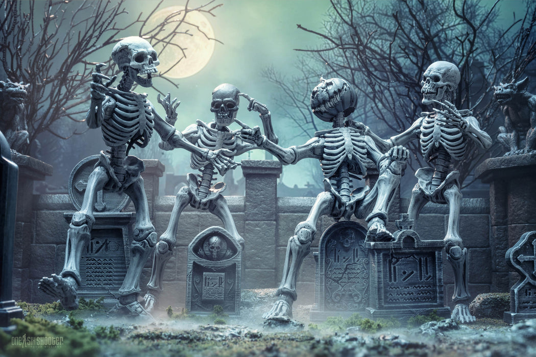 Mythic Legions - Graveyard Skeletons 4-pack (preorder Q2 2025)