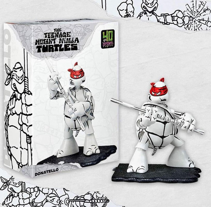 Teenage Mutant Ninja Turtles - Sketch Turtles Set in Black, Red and White - SDCC exclusive