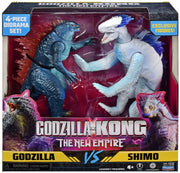 Godzilla x Kong The New Empire Monsterverse Godzilla vs Shimo Action Figure 2-Pack - Collectables > Action Figures > toys -  PLAYMATES