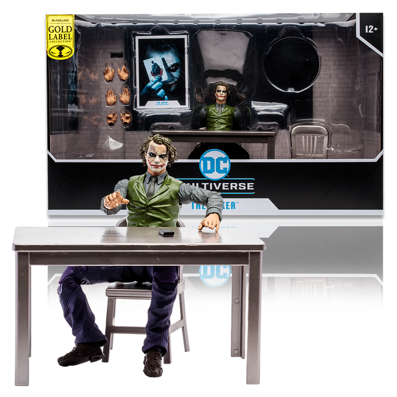 The Joker Interrogation Room (The Dark Knight) Gold Label - Exclusive - Collectables > Action Figures > toys -  McFarlane Toys