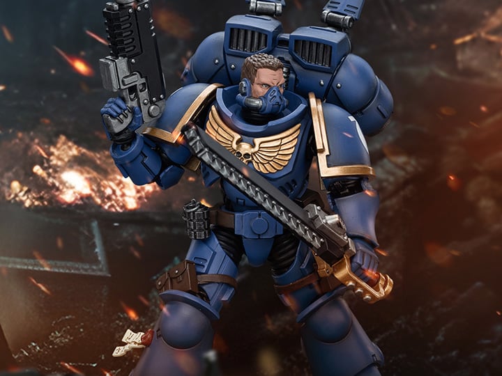 Warhammer 40K - Ultramarines - Jump Pack Intercessors Intercessor 1 - 1/18 Scale Action Figure - Collectables > Action Figures > toys -  Joy Toy