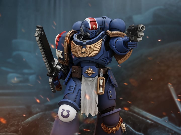 Warhammer 40K - Ultramarines - Space Marine 2 - Lieutenant Titus (preorder Q1 2025) - Collectables > Action Figures > toys -  Joy Toy