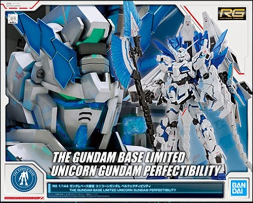 RG The Gundam Base Limited Unicorn Gundam Perfectibility 1/144 - Model Kit > Collectable > Gunpla > Hobby -  Bandai
