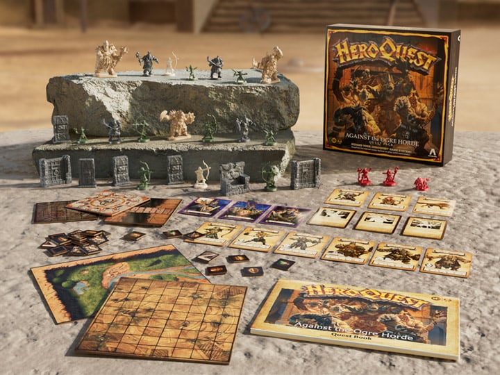 HEROQUEST OGRE HOARD QUEST PACK (preorder Q2) - Board Games -  Hasbro