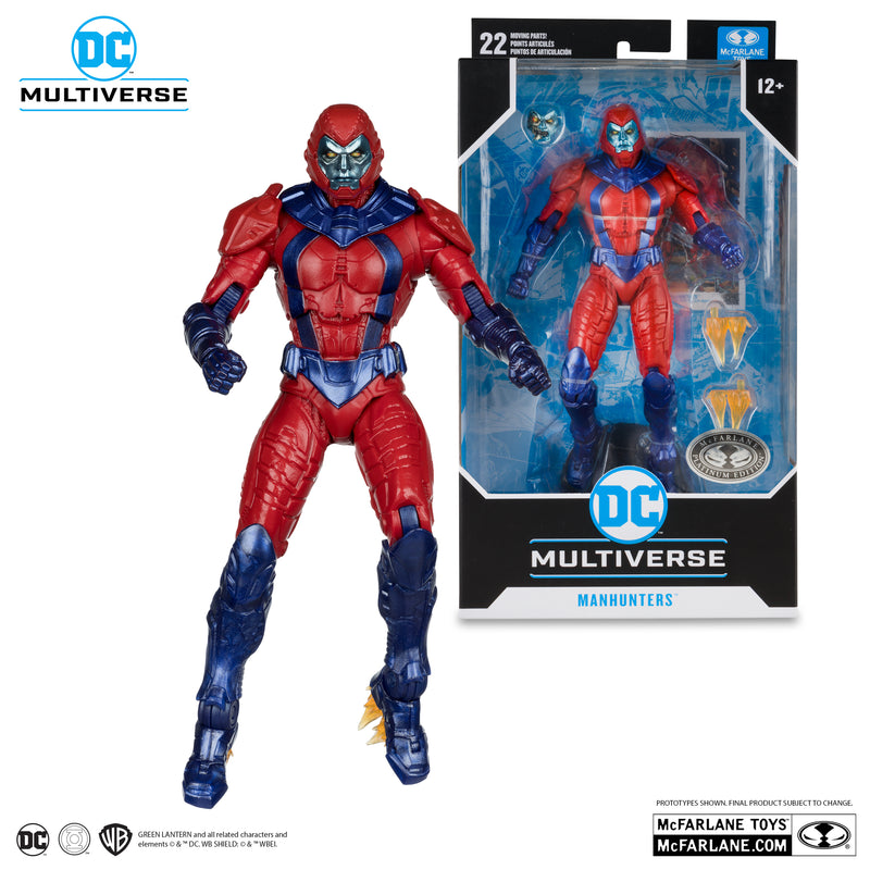 DC Multiverse -  MANHUNTERS  - Chase / Platinum - Collectables > Action Figures > toys -  McFarlane Toys