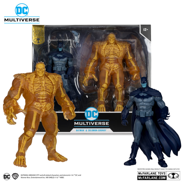 Batman & Solomon Grundy (Arkham City) 2pk Gold Label