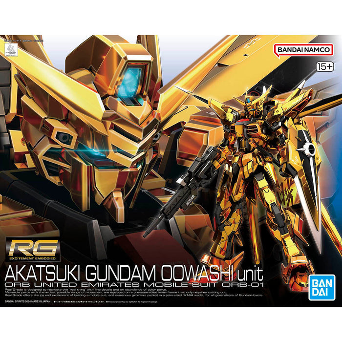 RG 41 Akatsuki Gundam Oowashi Unit 1/144 - Model Kits -  Bandai