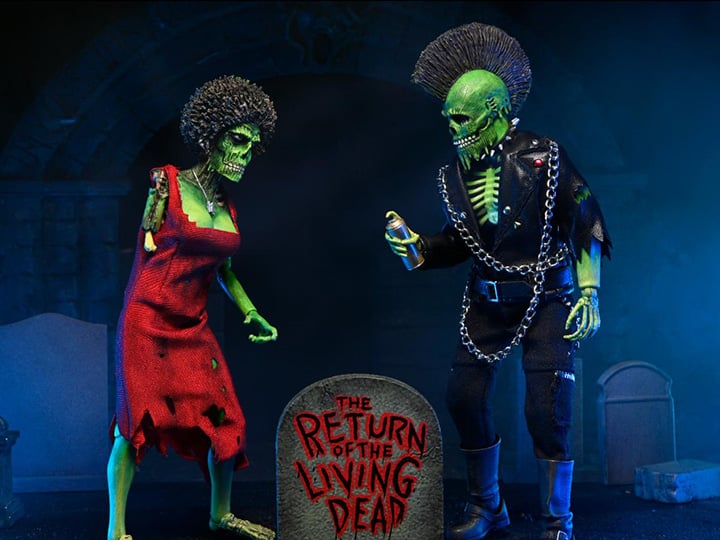 The Return of the Living Dead Zombie Trash & Suicide Clothed Action Figure Two-Pack (preorder  Q1 2025)