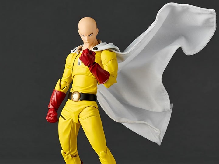 One-Punch Man Amazing Yamaguchi Revoltech NR064 Saitama Action Figure (preorder Q3 2025)