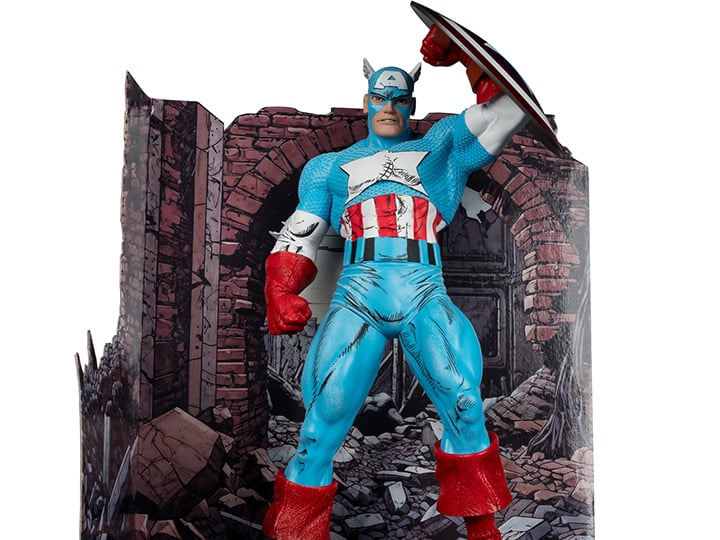 Marvel Comics Captain America (The Amazing Spider-Man #323) 1/6 Scale - Statue - Collectables > Action Figures > toys -  McFarlane Toys