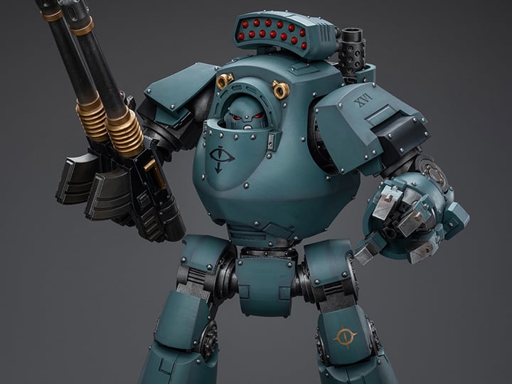 Warhammer 40K - Chaos - Sons of Horus - Contemptor Dreadnought with Gravis Autocannon