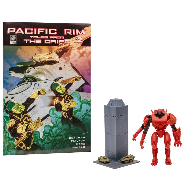 Pacific Rim: Tales From The Drift Crimson Typhoon 4" Action Figure Playset with Comic - Collectables > Action Figures > toys -  McFarlane Toys