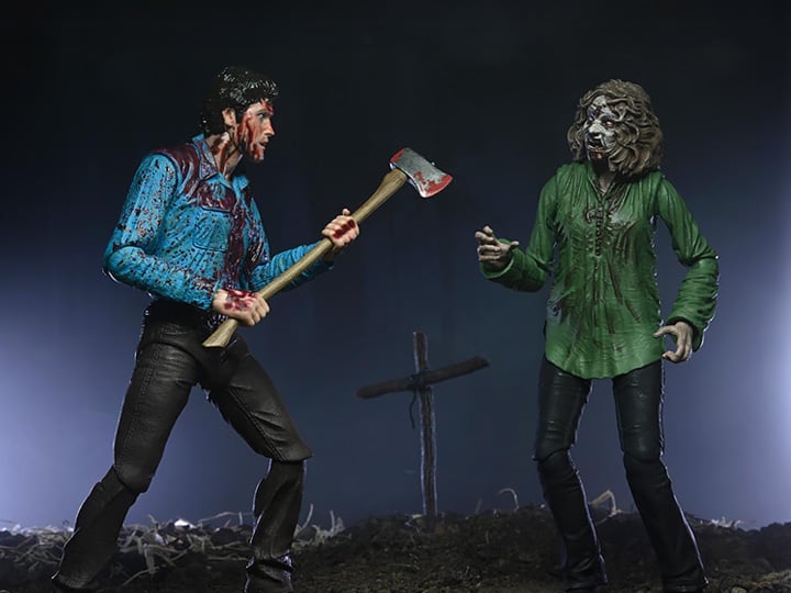 Evil Dead Ultimate Bloody Ash & Cheryl Williams Action Figure Two-Pack (preorder Q4)