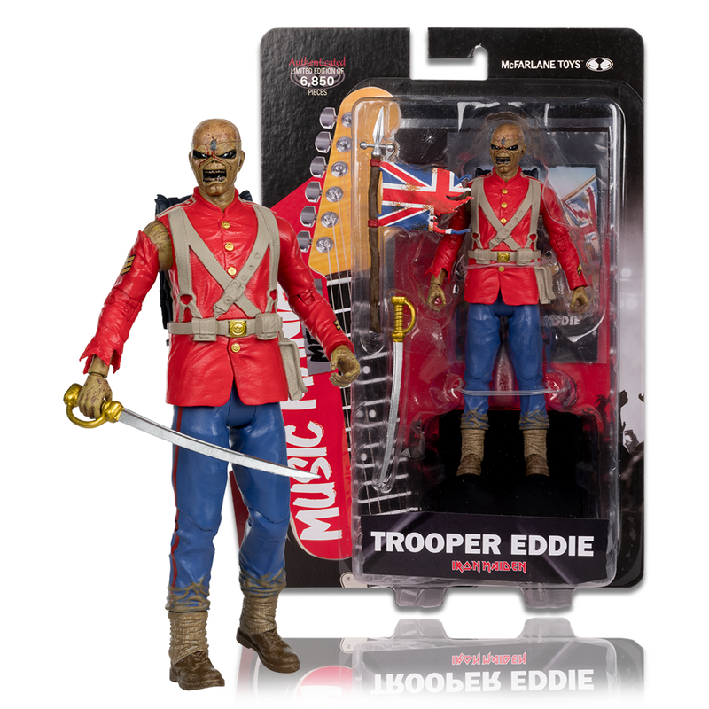 Trooper Eddie from Iron Maiden (Music Maniacs: Metal) 6" Figure - Collectables > Action Figures > toys -  McFarlane Toys