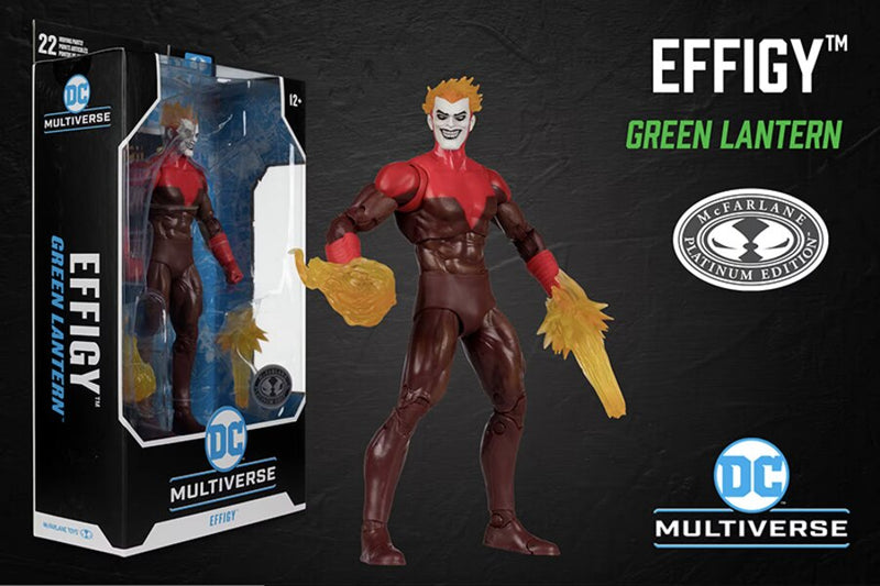 DC Multiverse -  EFFIGY (GREEN LANTERN) - Chase / Platinum - Collectables > Action Figures > toys -  McFarlane Toys