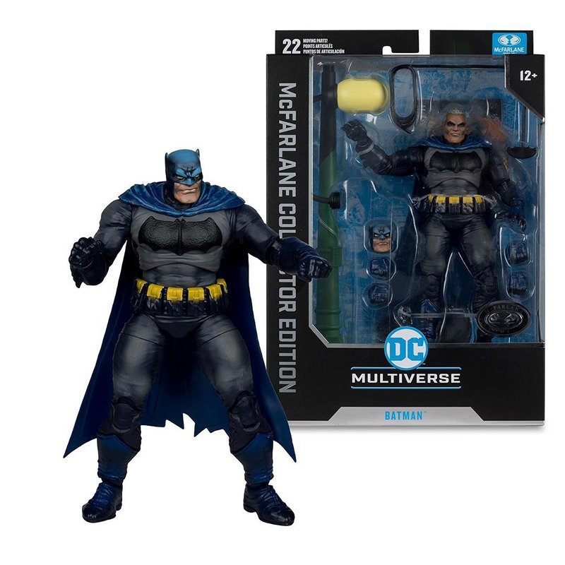 DC Multiverse Collector Edition Batman (Battle Damage Blue) -  Chase / Platinum - Collectables > Action Figures > toys -  McFarlane Toys
