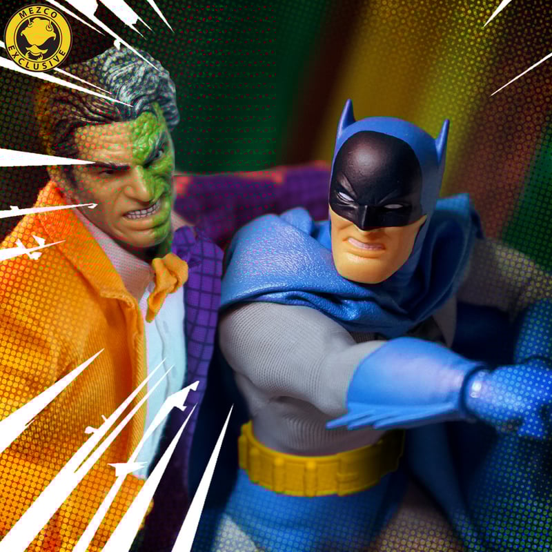 Golden Age Batman vs Two-Face Boxed Set - Collectables > Action Figures > toys -  MEZCO TOYS