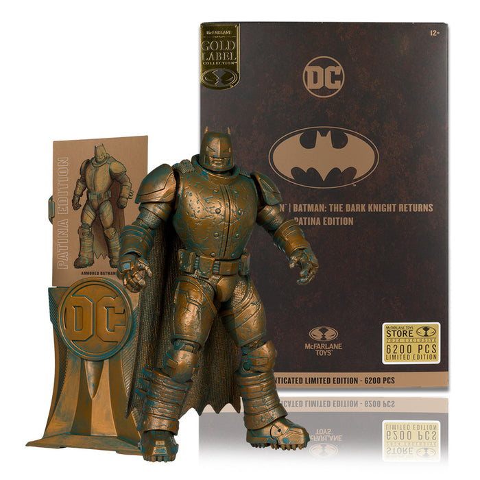 Armored Batman (The Dark Knight Returns) Gold Label Patina Edition