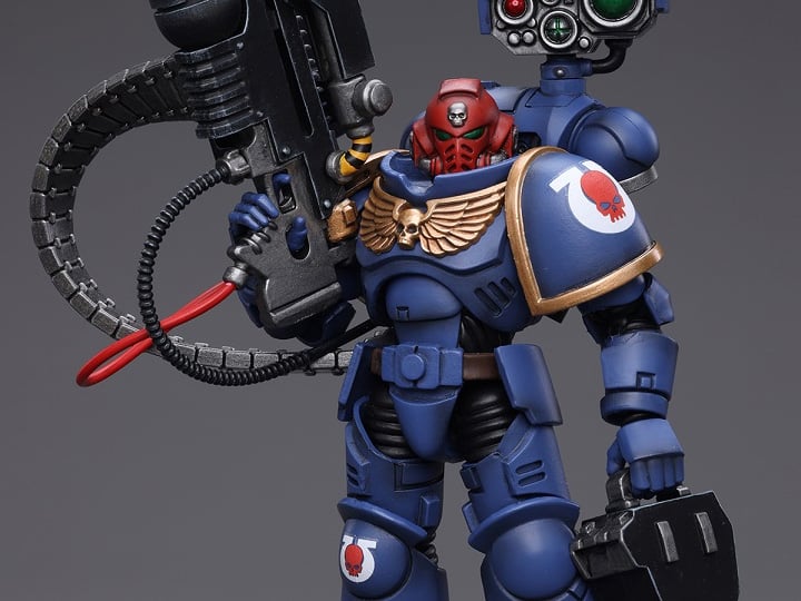 Warhammer 40K - Ultramarines - Desolation Sergeant with Vengor Launcher 1/18 Scale Action Figure - Collectables > Action Figures > toys -  Joy Toy