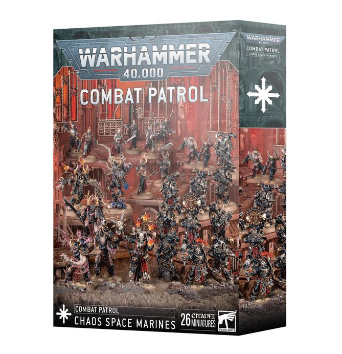 COMBAT PATROL: CHAOS SPACE MARINES - Miniature -  Games Workshop