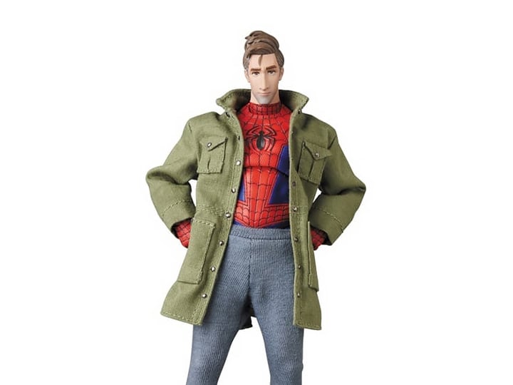 Spider-Man: Into the Spider-Verse MAFEX No.235 Spider-Man (Peter B. Parker) (Renewal Ver.) Action Figure