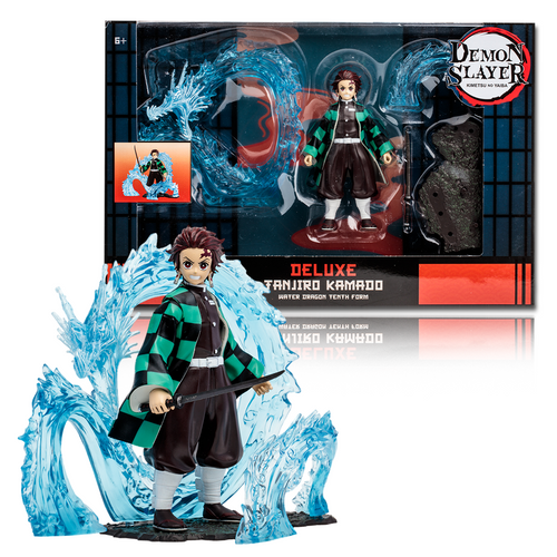 Tanjiro Kamado (Demon Slayer) Water Breathing First Form Deluxe 5" Figure - Collectables > Action Figures > toys -  McFarlane Toys