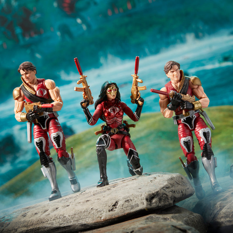 G.I. Joe Classified Series Crimson Strike Team: Baroness, Tomax, & Xamot, 82 - Collectables > Action Figures > toys -  Hasbro