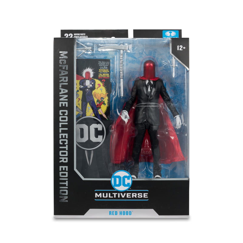 DC MCFARLANE COLLECTOR EDITION  - #20 RED HOOD - DETECTIVE COMICS - SubStandard Box - Action figure -  McFarlane Toys