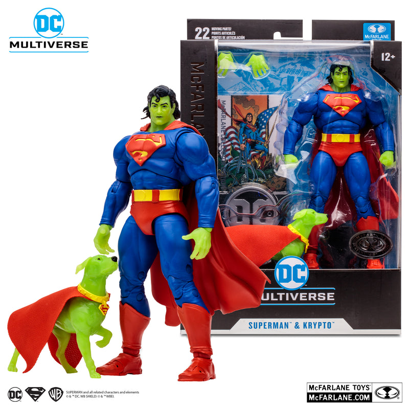 Collector Edition #9 - Superman & Krypto - Return of Superman - Chase / platinum - Collectables > Action Figures > toys -  McFarlane Toys