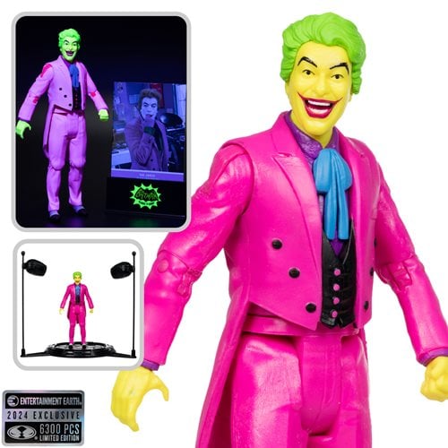 DC Multiverse The Joker (Gold Label - Black Light - Batman: Classic TV Series) - exclusive - Collectables > Action Figures > toys -  McFarlane Toys