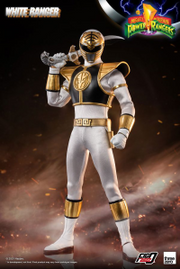 Three Zero Mighty Morphin Power Rangers - FigZero 1/6 White Ranger (preorder) - Collectables > Action Figures > toys -  ThreeZero