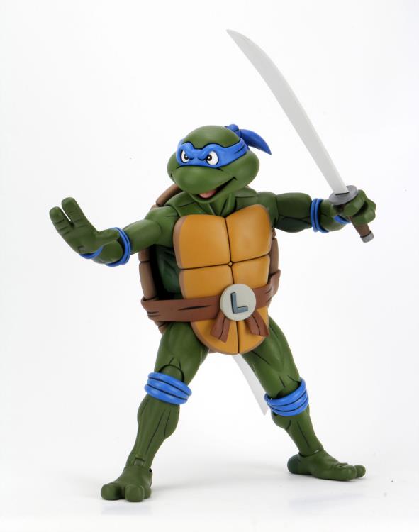Teenage Mutant Ninja Turtles (Animated Series) Leonardo 1/4 Scale Figure - Collectables > Action Figures > toys -  Neca