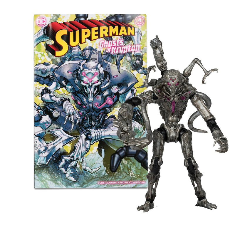 DC Direct Page Punchers - Brainiac  - Ghosts of Krypton (preorder Q2) - Collectables > Action Figures > toys -  McFarlane Toys