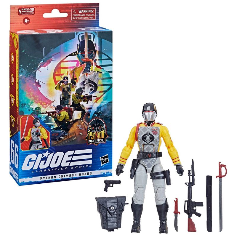 hiya toys g.i. joe python patrol trooper exquisite... G.I. Joe Classified Series Python Patrol Crimson Guard Action Figure ...
